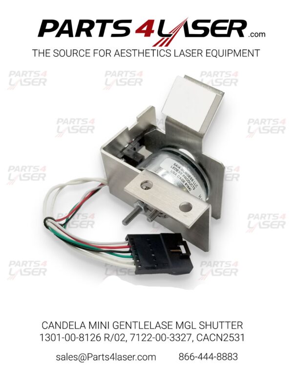 CANDELA MINI GENTLELASE MGL SHUTTER 1301-00-8126 R/02 , 7122-00-3327 ,CACN2531