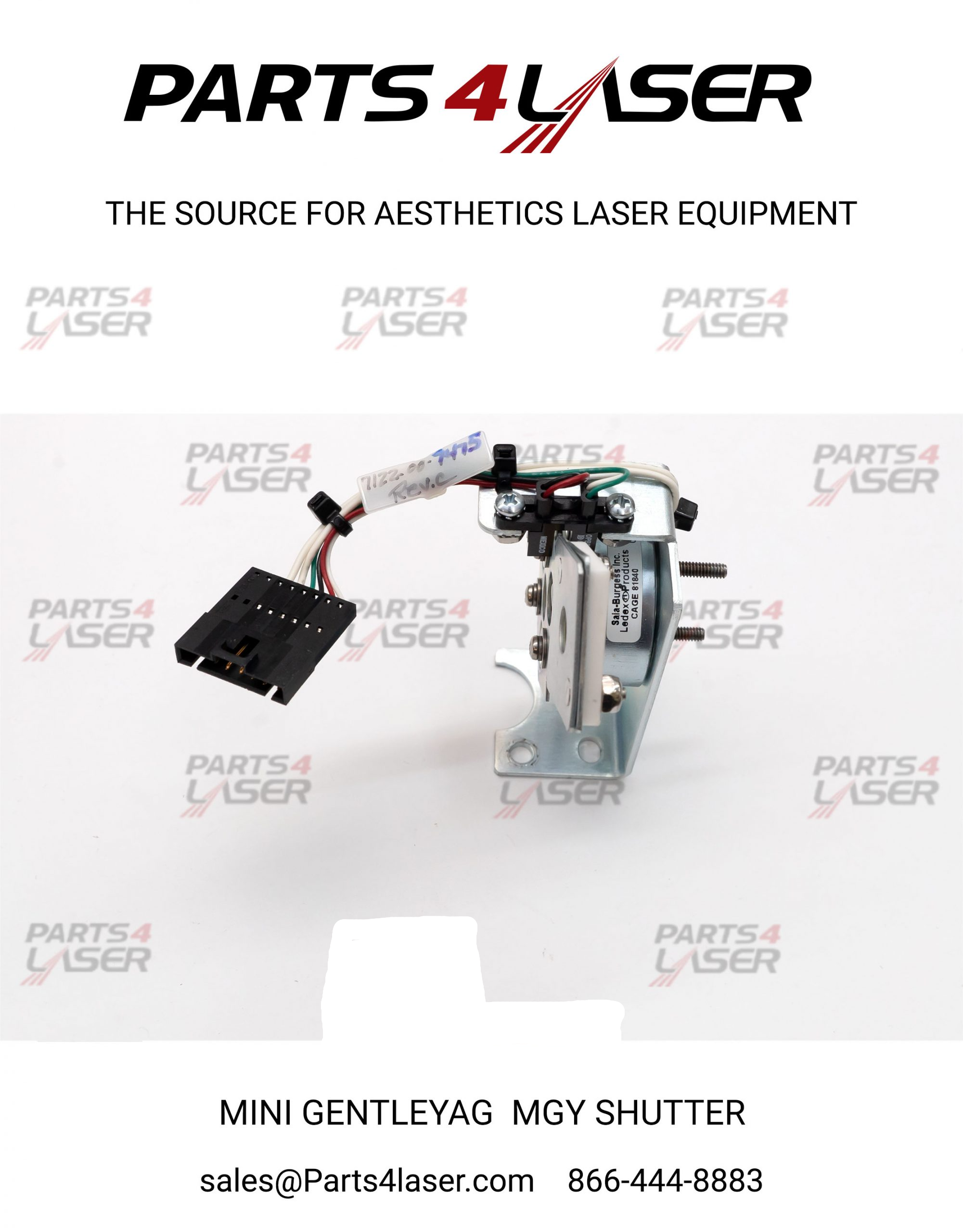 CANDELA MINI GENTLEYAG MGY SHUTTER 7122-00-7475 CACN2501 - Image 3