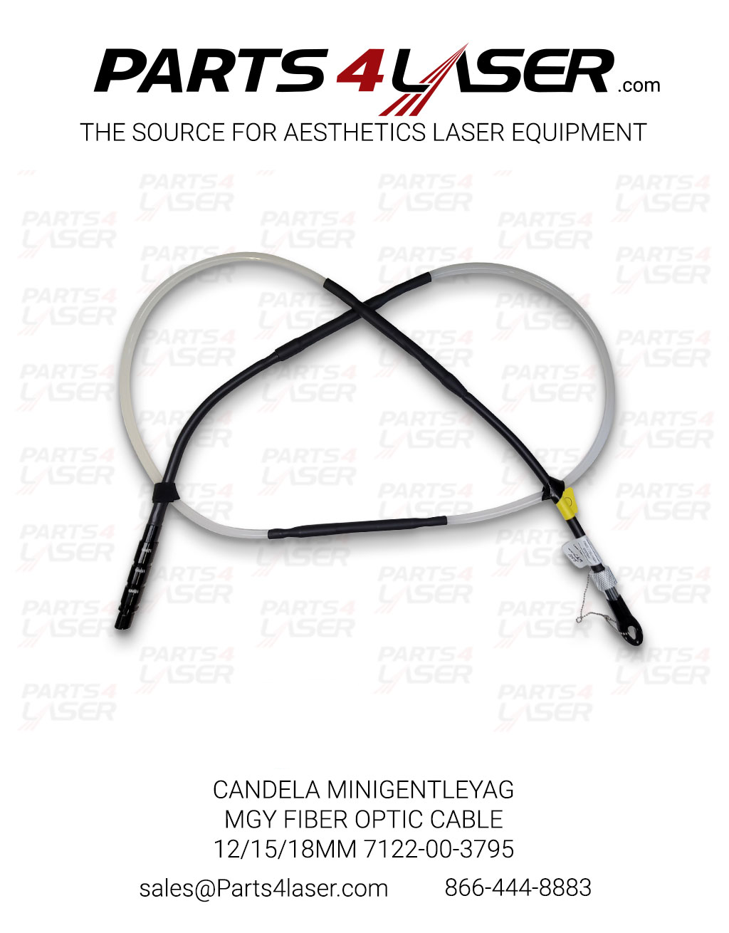 CANDELA MINIGENTLEYAG MGY FIBER OPTIC CABLE 12/15/18mm 7122-00-3795 CAFC1176