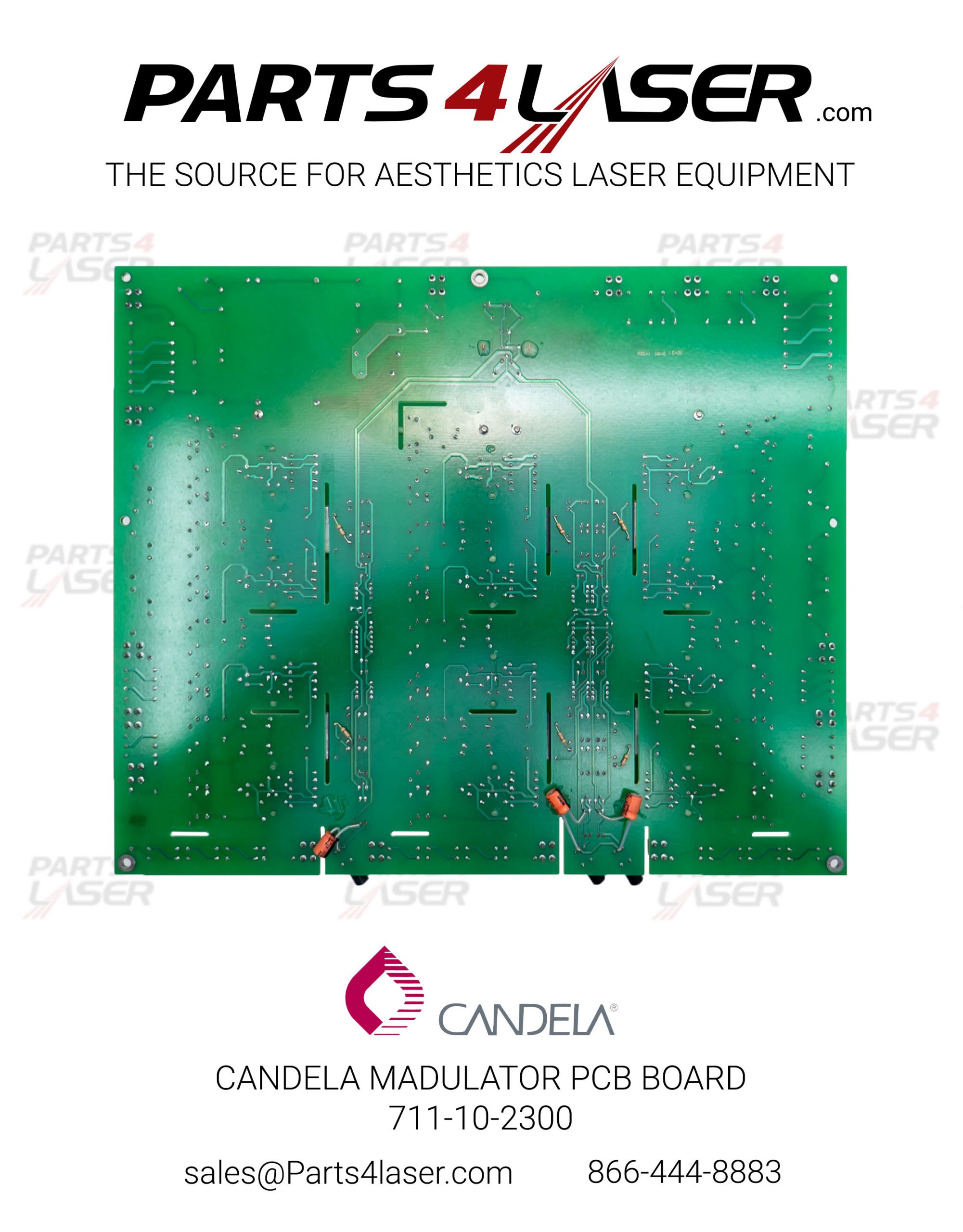 CANDELA VBEAM MODULATOR PCB BOARD 711-10-2300 , 7111-00-2301 CAPC2382 - Image 2