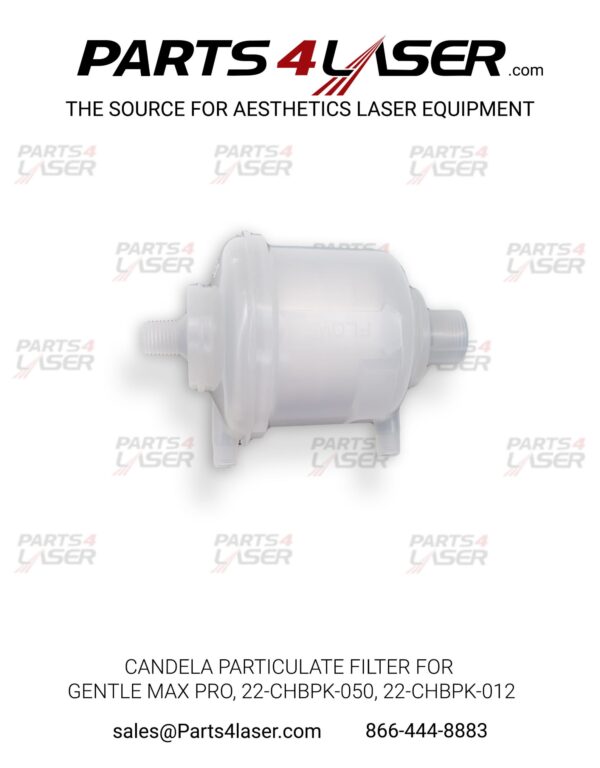 CANDELA PARTICULATE FILTER FOR GMAX PRO,GENTLE MAX PRO,PARTICLE FILTER, CAFI1324