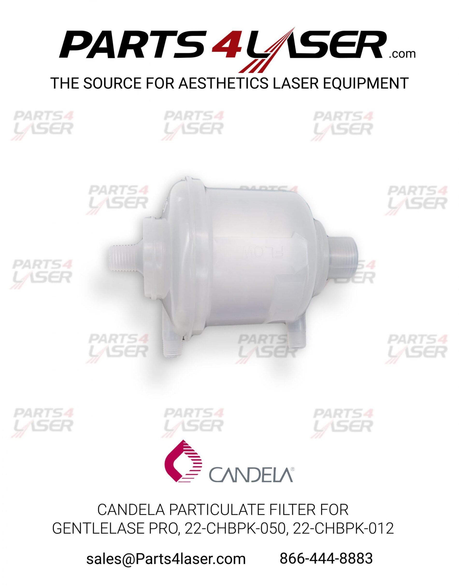 CANDELA PARTICULATE FILTER FOR GENTLEYAG PRO, GENTLE YAG PRO PARTICLE FILTER, 22-CHBPK-050, 22-CHBPK-012 , CAFI1324 - Image 2