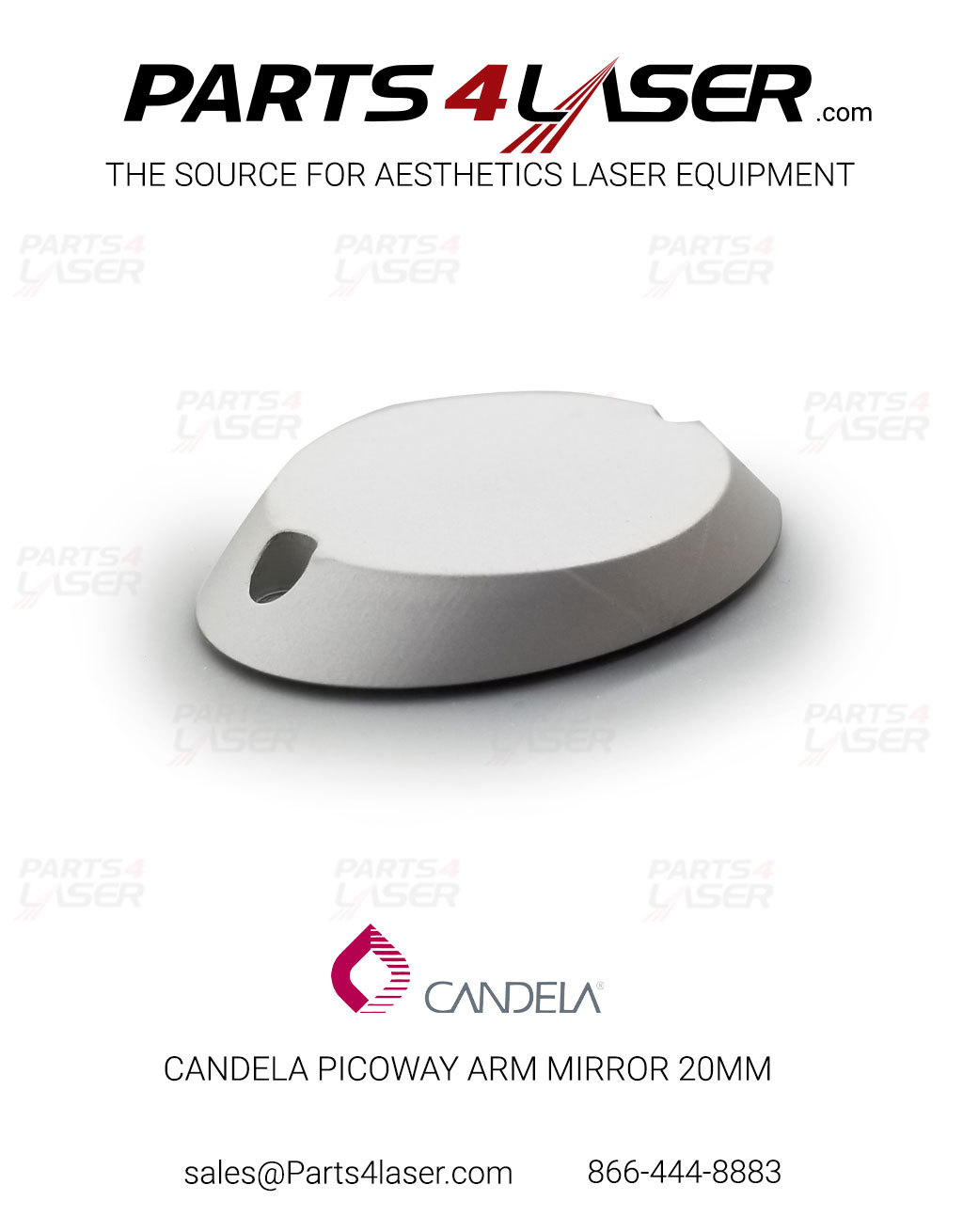 CANDELA PICOWAY ARM MIRROR 20MM 8015-00-1245 8015-00-1239 CAOP3007 B68 - Image 4