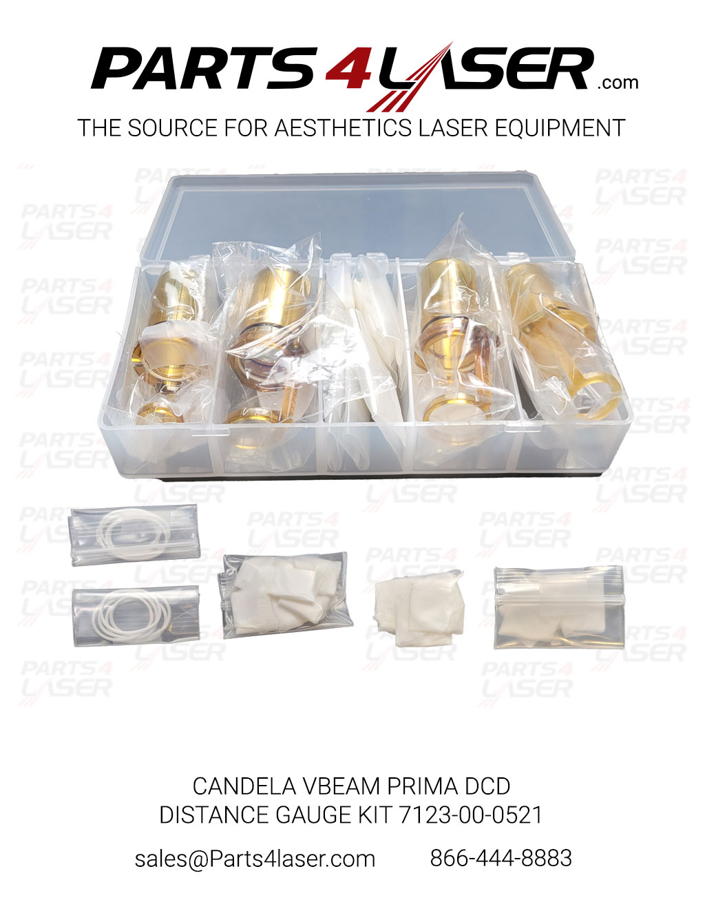 CANDELA VBEAM PRIMA DCD DISTANCE GAUGE KIT 7123-00-0521 CACN3712 - Image 2