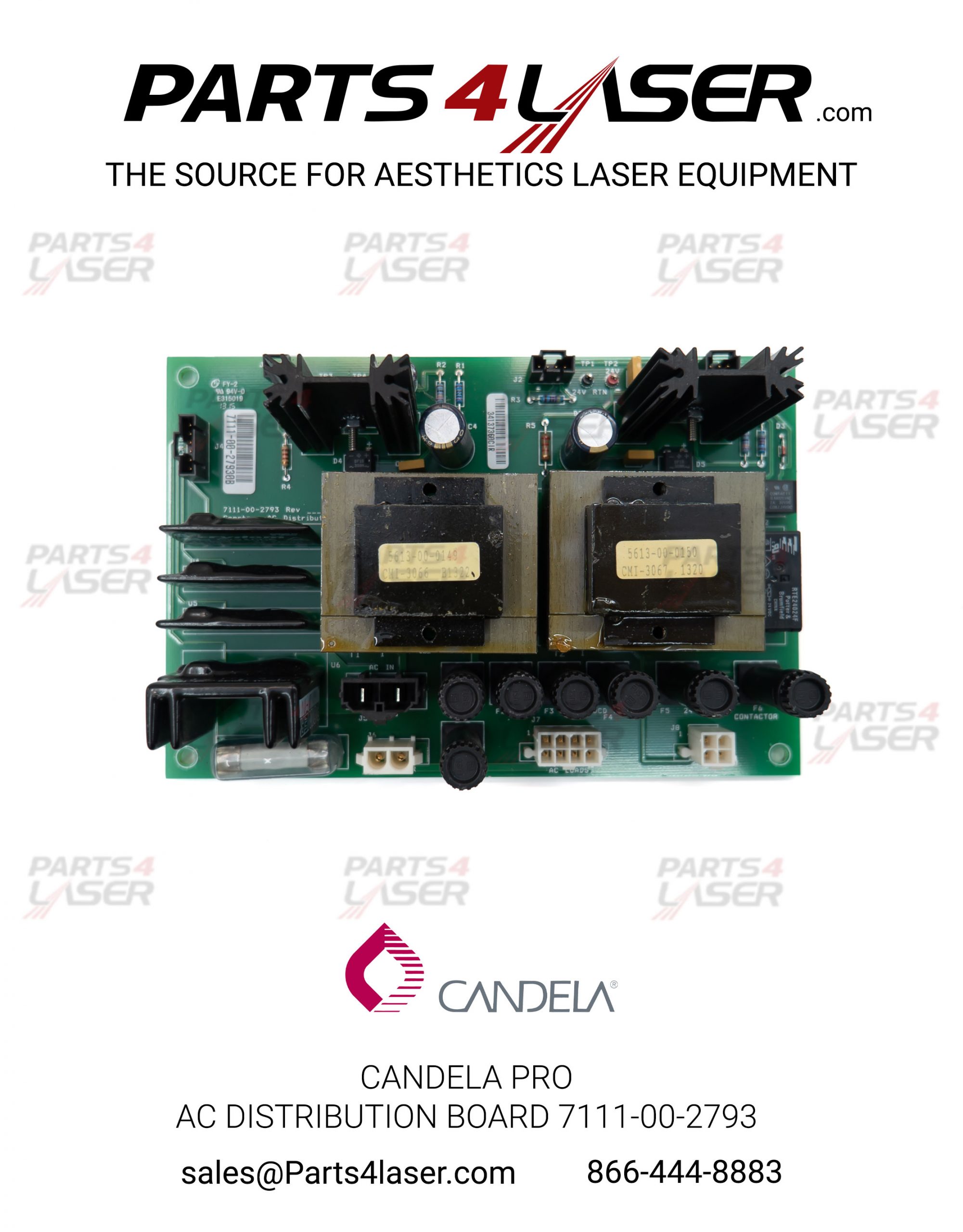 CANDELA PRO GMPP PLUS AC DISTRIBUTION BOARD 7111-00-2793 CAPC2613 - Image 3