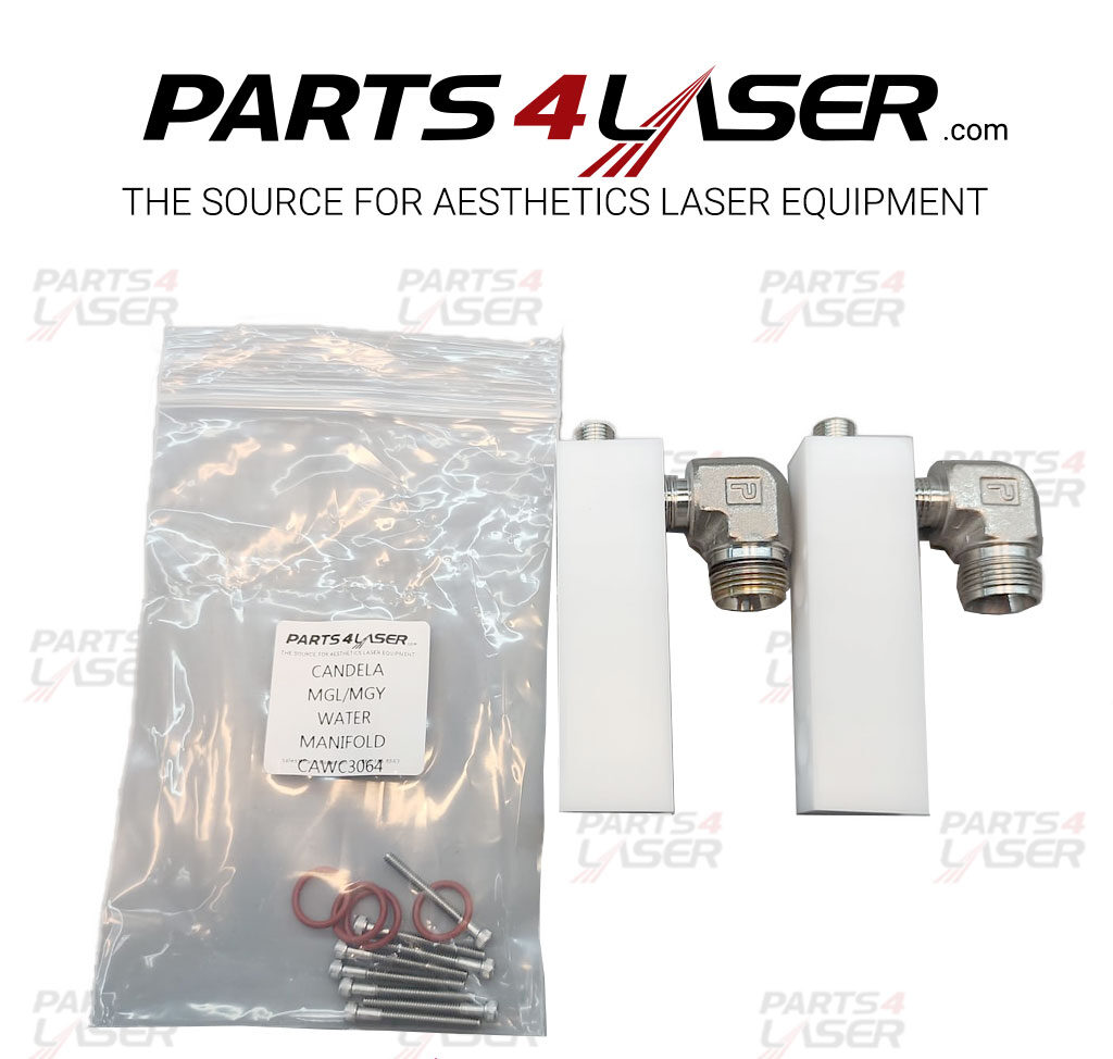 WATER MANIFOLD WITH WATER CONNECTOR FOR CANDELA® MGL/MGY CAWC3064 D47