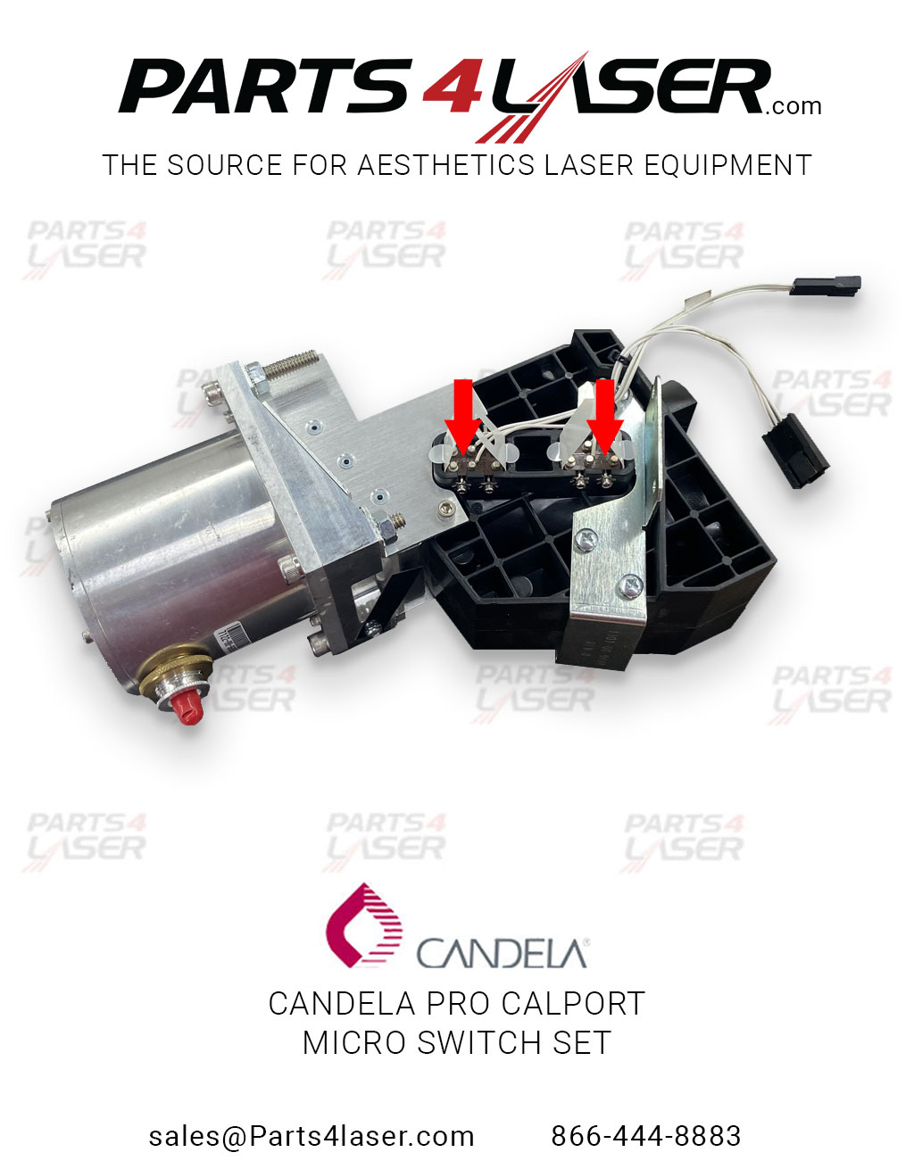 CANDELA PRO CALPORT MICRO SWITCH SET OF 2 CACN2608 C66 - Image 4