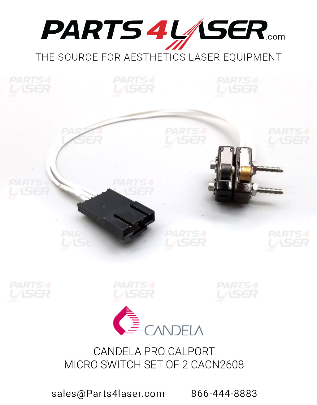 CANDELA PRO CALPORT MICRO SWITCH SET OF 2 CACN2608 C66