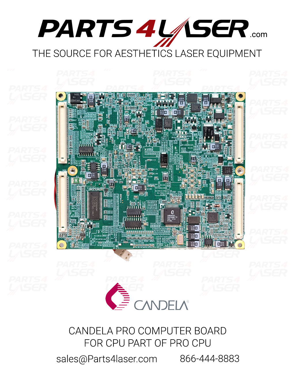 CANDELA PRO COMPUTER BOARD FOR CPU PART OF PRO CPU CAPC3057 - Image 2