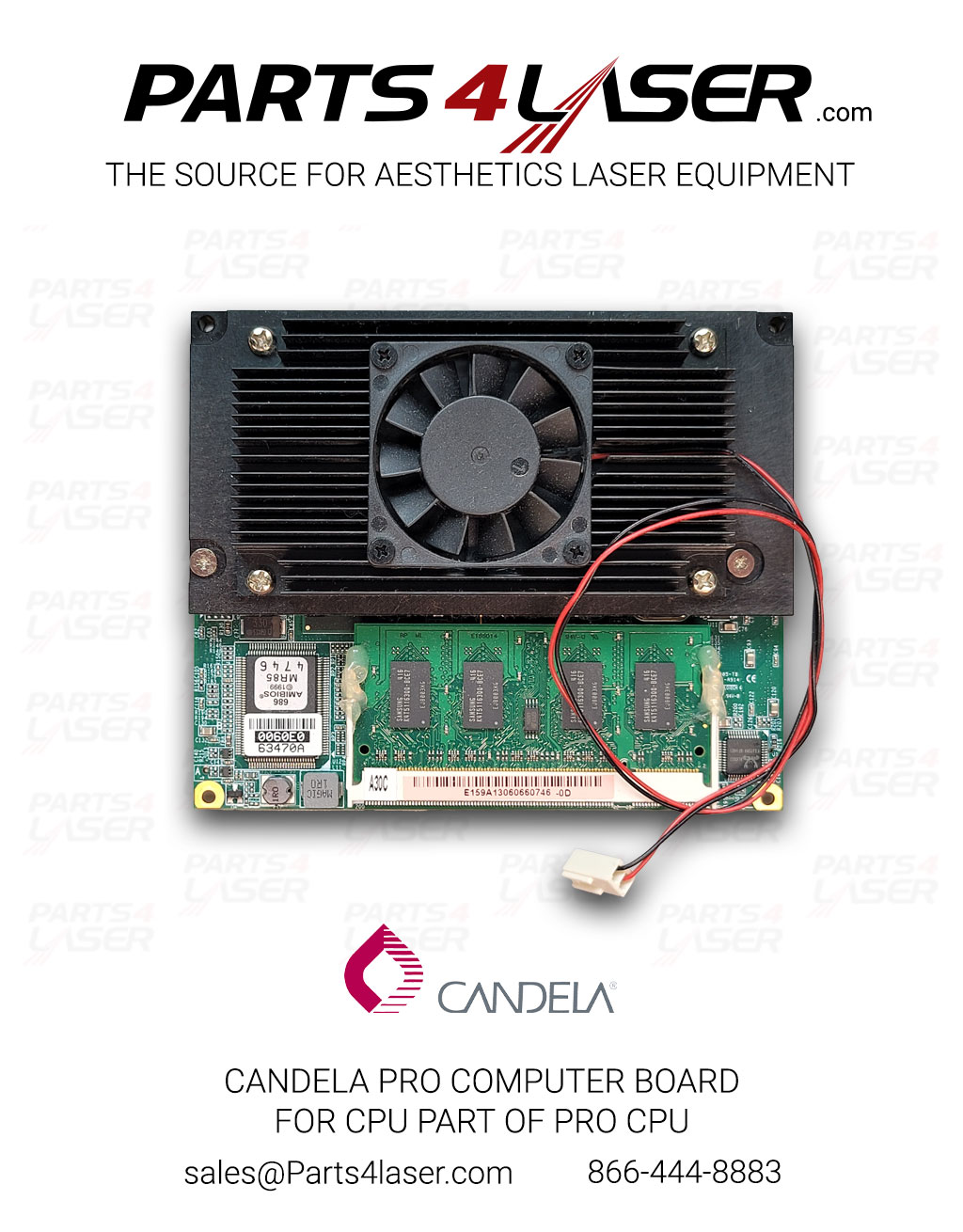CANDELA PRO COMPUTER BOARD FOR CPU PART OF PRO CPU CAPC3057