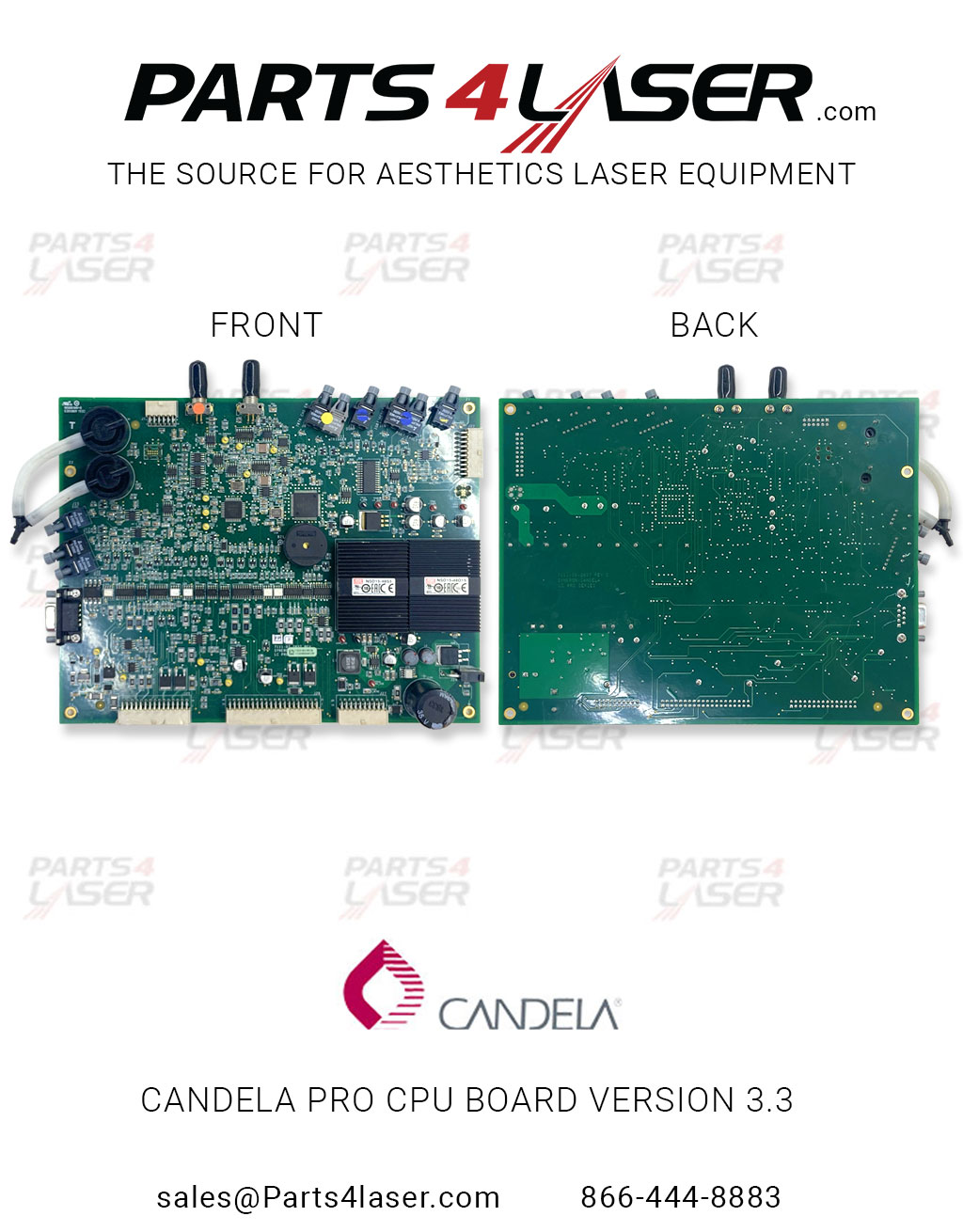 CANDELA PRO CPU I/O BOARD VERSION 3.3 7123-07-0014 , 7111-07-2837 CAPC3054