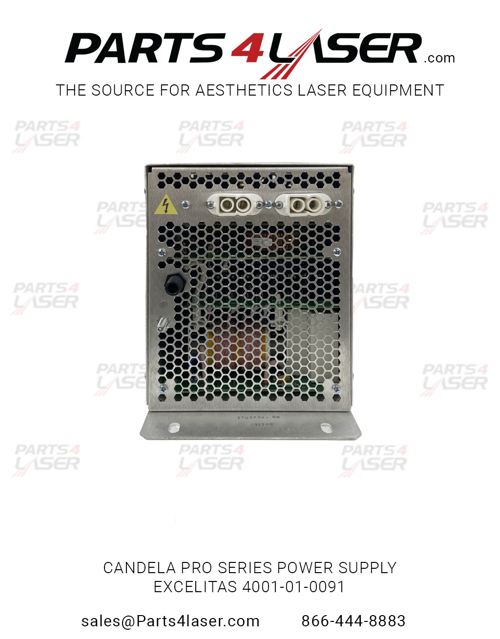 REFURBISHED EXCELITAS POWER SUPPLY FOR CANDELA® PRO 4001-01-0091 CAPS2731 - Image 4