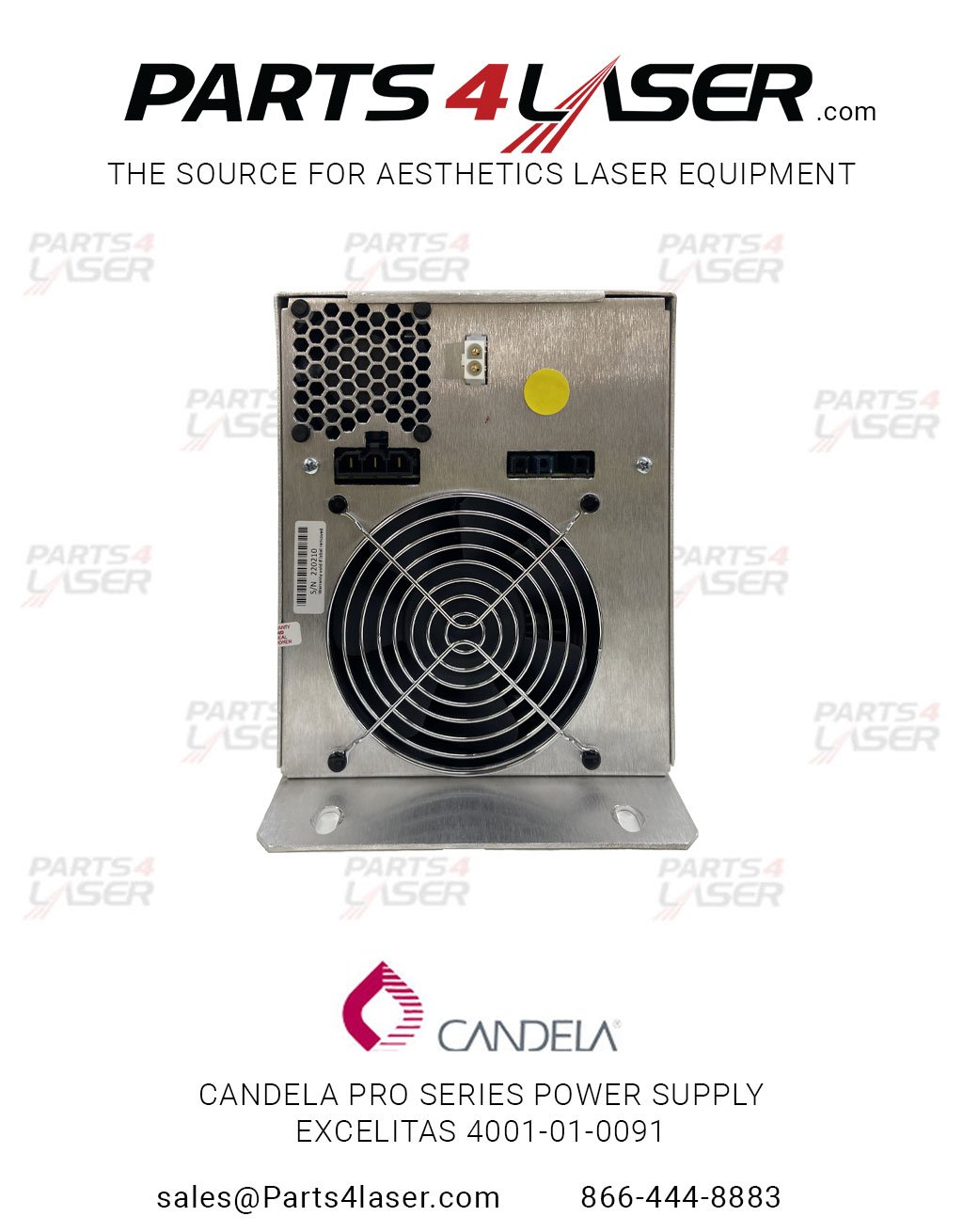 Candela Pro Power Supply Excelitas 4001 01 0091 – Parts for