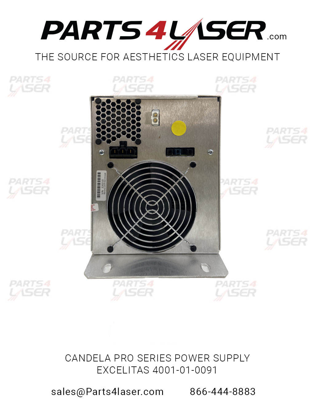 REFURBISHED EXCELITAS POWER SUPPLY FOR CANDELA® PRO 4001-01-0091 CAPS2731 - Image 2