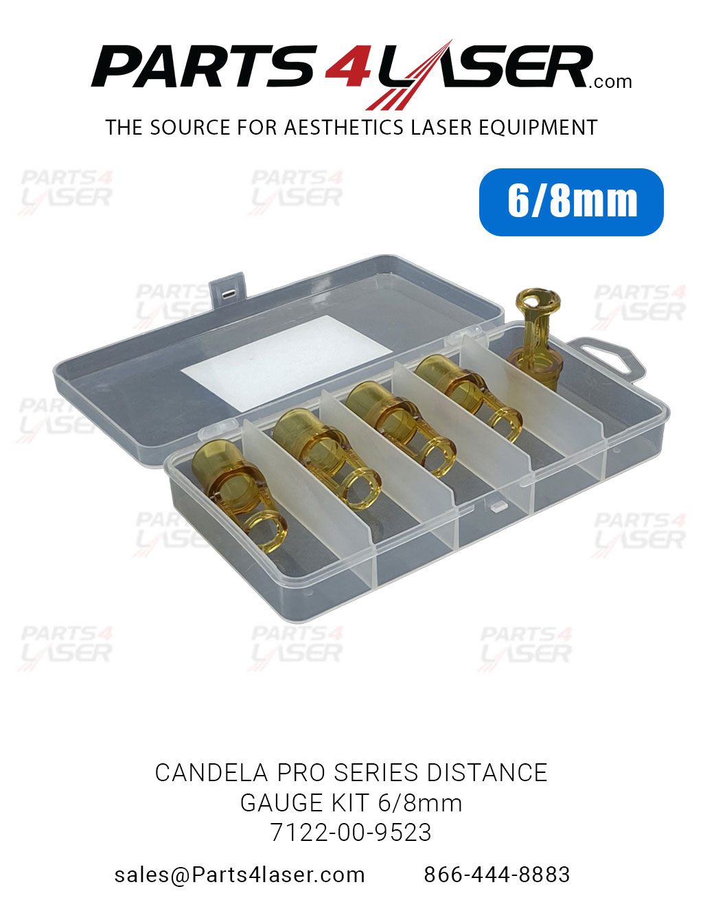 CANDELA PRO SERIES DISTANCE GAUGE 6/8MM GPRO 7122-00-9523 , CACN2988