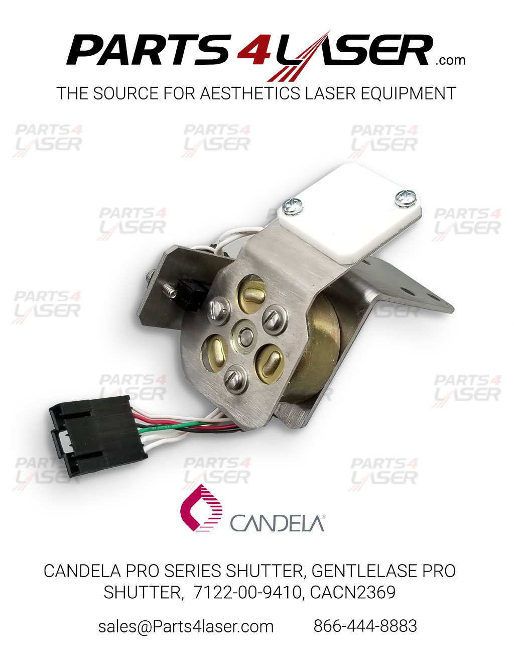 CANDELA PRO SERIES SHUTTER, GENTLELASE PRO SHUTTER, 7122-00-9410, CACN2369 D27