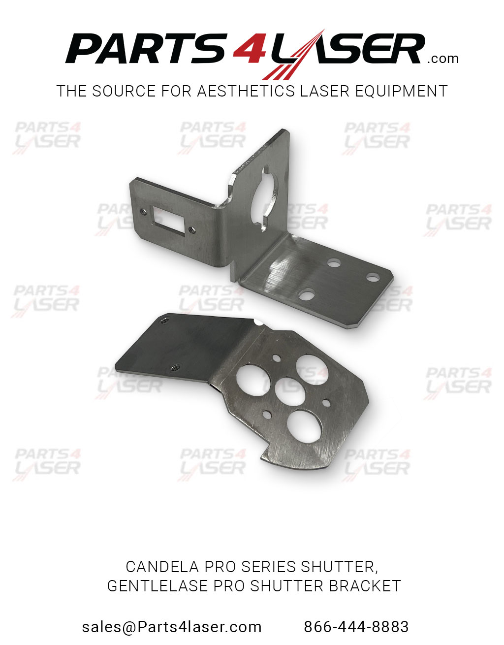 CANDELA PRO SERIES SHUTTER , GENTLELASE PRO SHUTTER BRACKET 7122-00-9410 CACN2894 G6 / G9