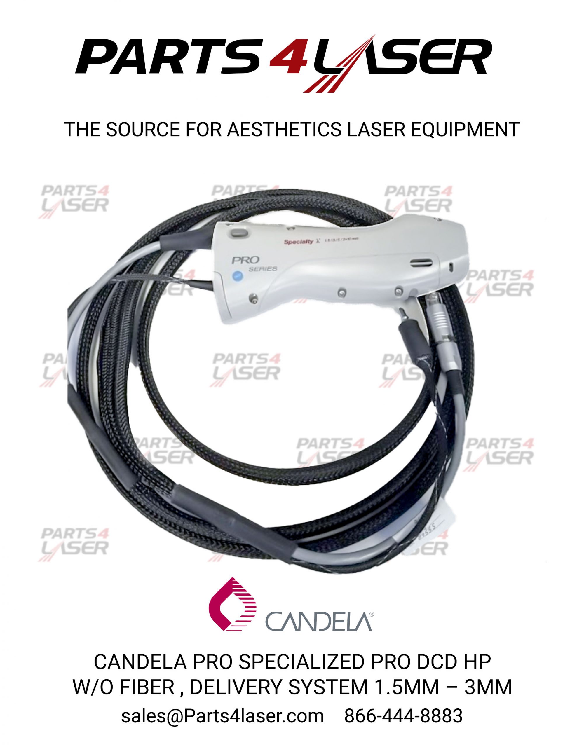 CANDELA GPRO HAND PIECE BOARD 7111-00-2795 PCB BOARD DCD 1.5-5mm CAPC3276 - Image 3