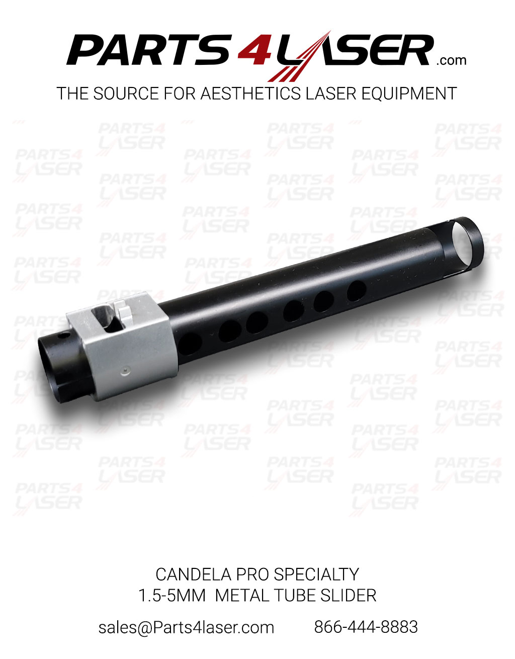 CANDELA PRO SPECIALTY 1.5-5MM METAL TUBE SLIDER CADS2329-A