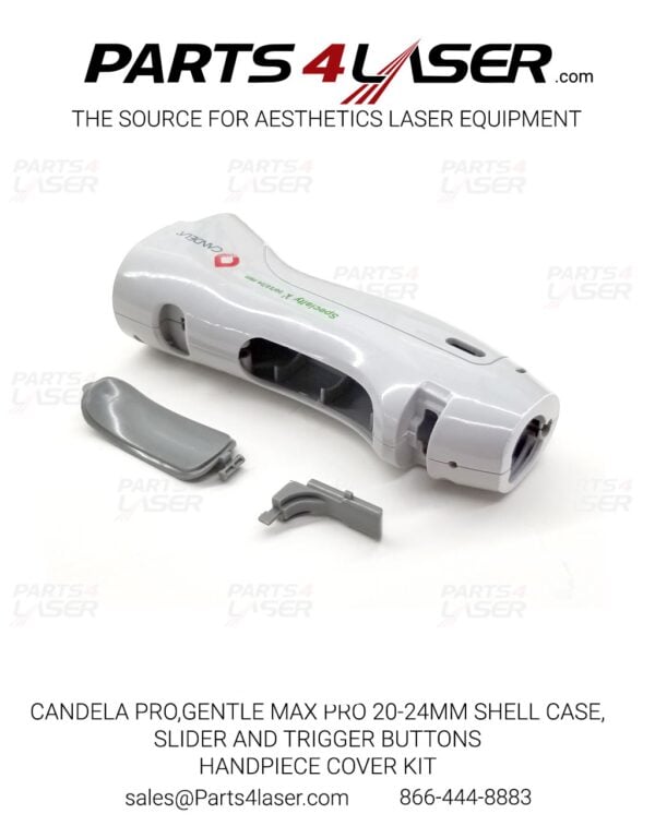 CANDELA PRO,GENTLE MAX PRO, DCD 20-24MM SHELL CASE, SLIDER AND TRIGGER BUTTONS HANDPIECE COVER KIT CASC1393