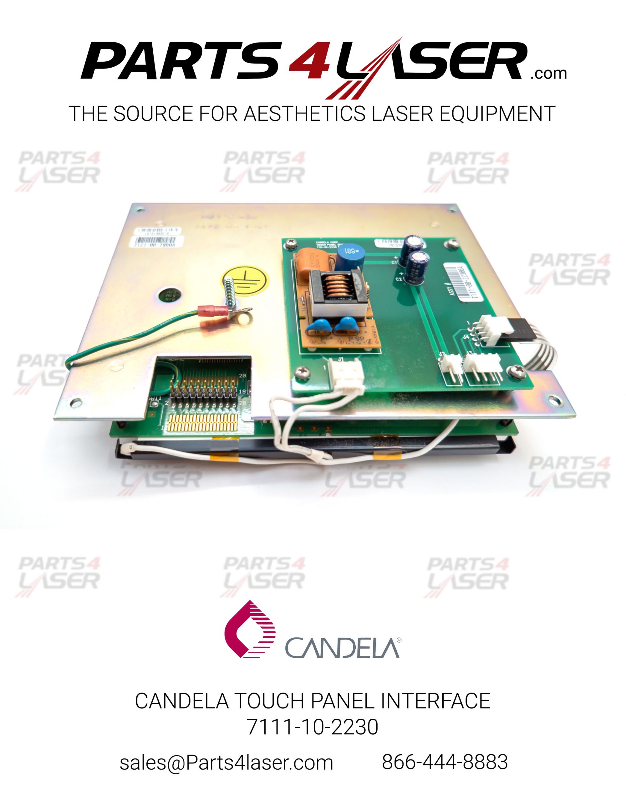 CANDELA MGL MGY COMPLETE DISPLAY MODULE INTERFACE 7111-10-2230, 7121-00-7980 ,CAPC2339 - Image 3
