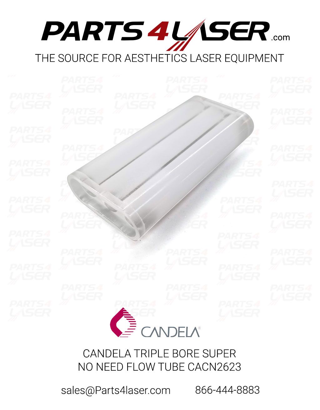 CANDELA TRIPLE BORE SUPER NO NEED FLOW TUBE CACN2623 D13