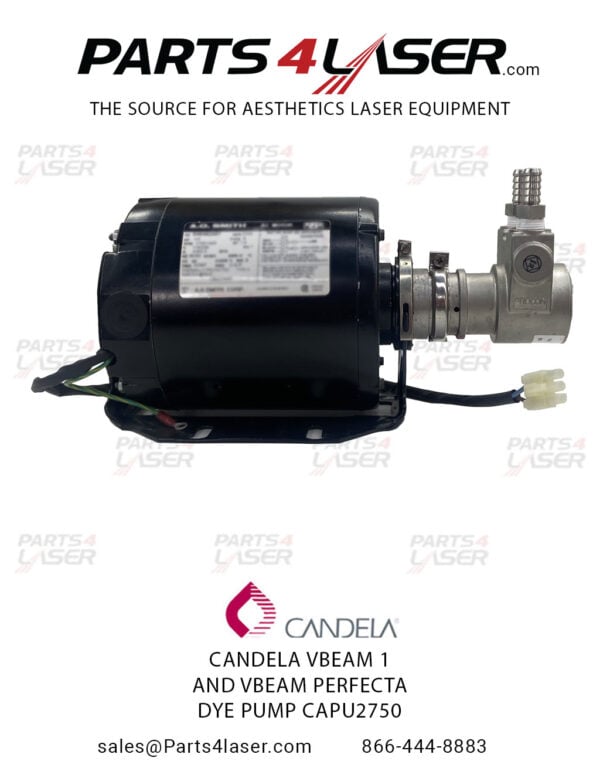 CANDELA VBEAM 1 AND VBEAM PERFECTA DYE PUMP CAPU2750