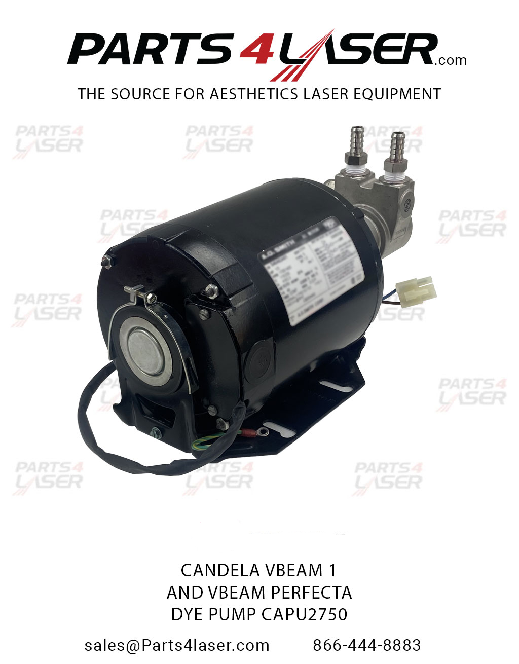 CANDELA VBEAM 1 AND VBEAM PERFECTA DYE PUMP CAPU2750 - Image 3