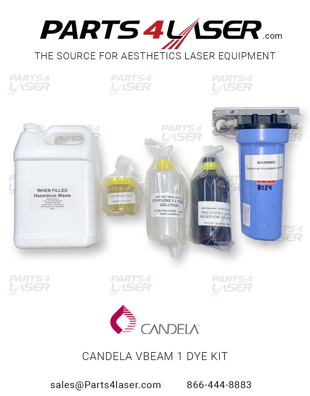 CANDELA VBEAM 1 DYE KIT CACN3311