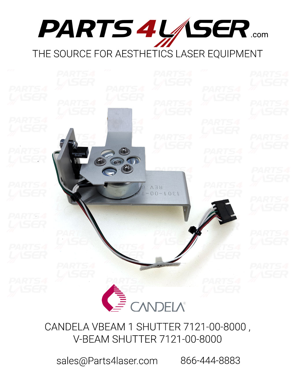 CANDELA VBEAM 1 SHUTTER 7121-00-8000 , V-BEAM SHUTTER 7121-00-8000 CACN1499
