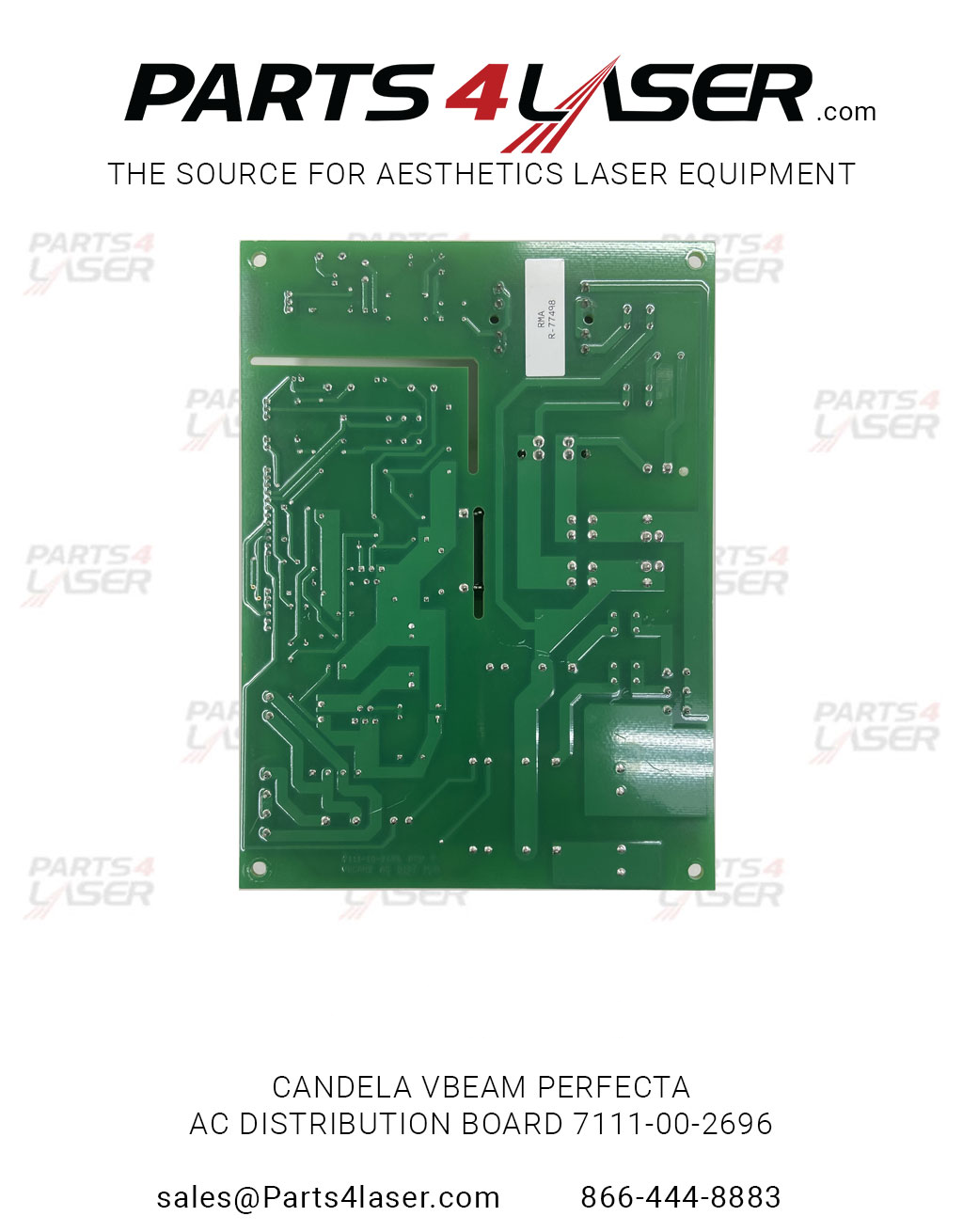 CANDELA VBEAM PERFECTA AC DISTRIBUTION BOARD 7111-00-2696 , 7111-07-2696 CAPC2790 F94 - Image 2