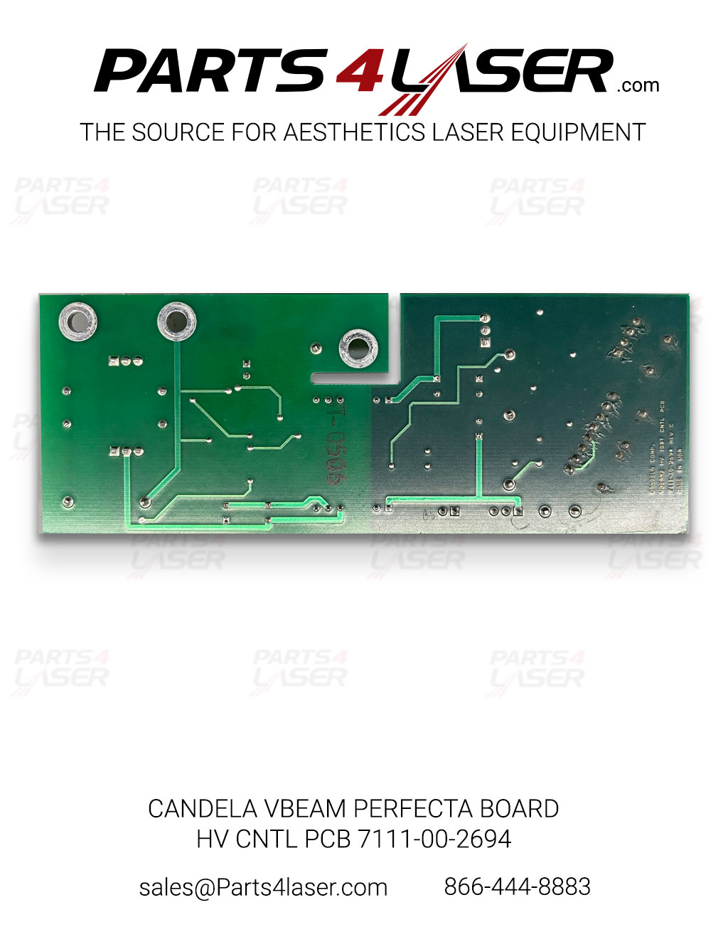 CANDELA VBEAM PERFECTA BOARD HV CNTL PCB 7111-00-2694 CAPC2847 - Image 2