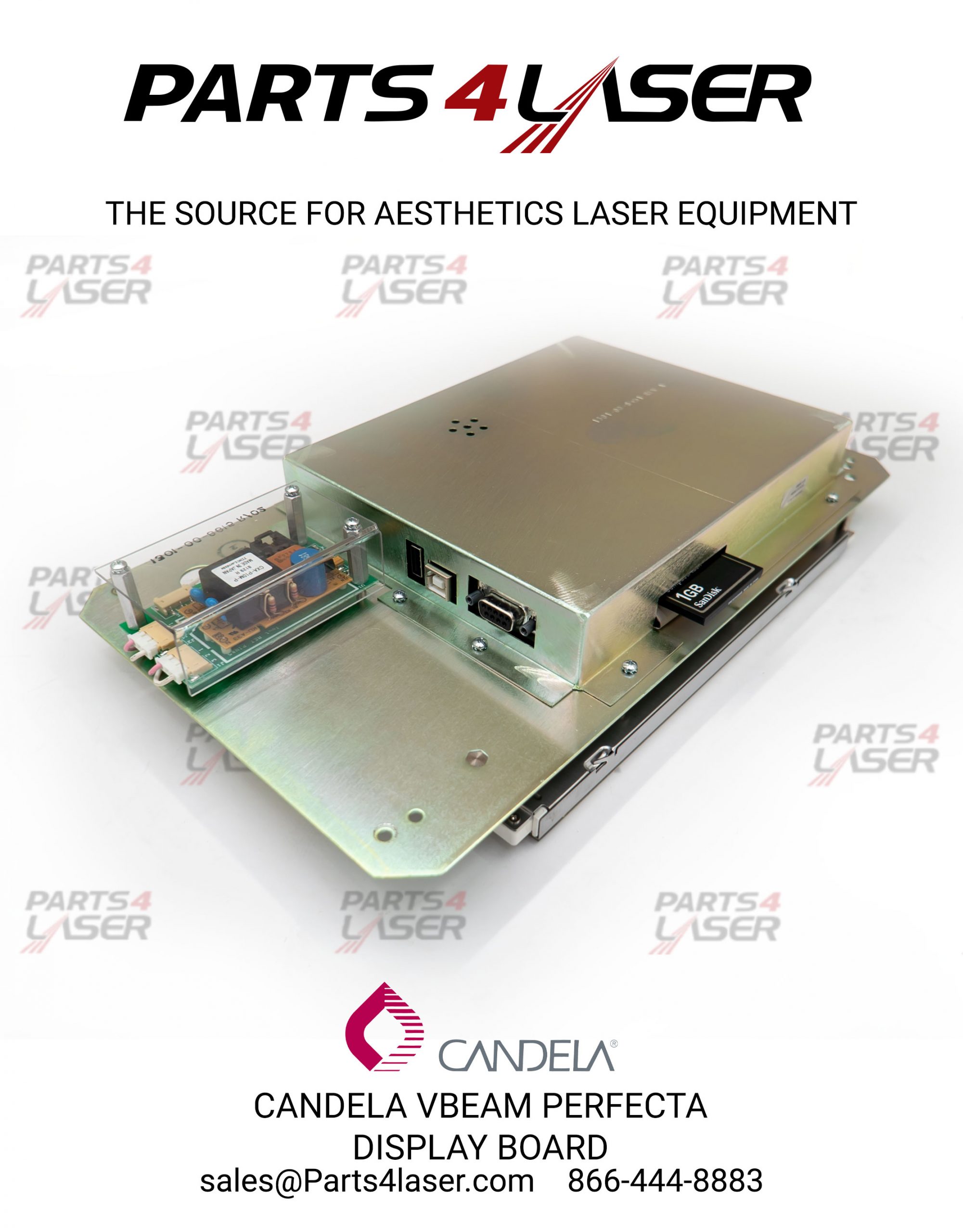 CANDELA VBEAM PERFECTA DISPLAY BOARD WITH TOUCH SCREEN CAPC1237 - Image 4