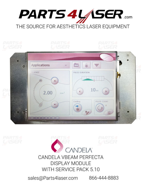 CANDELA VBEAM PERFECTA DISPLAY MODULE WITH SERVICE PACK 5.10 CAPC3266