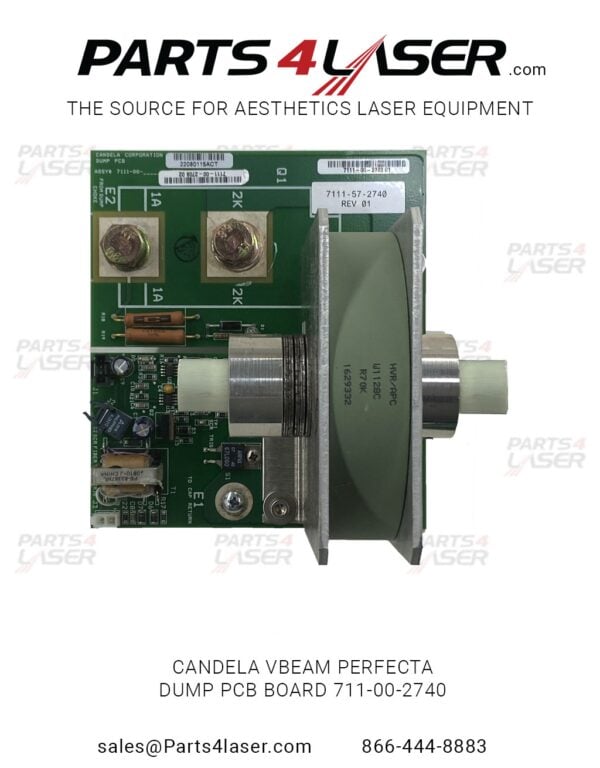 CANDELA VBEAM PERFECTA DUMP PCB BOARD 7111-00-2740 , CAPC2846