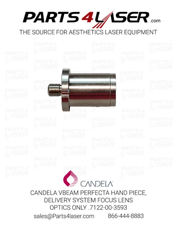 VBEAM PERFECTA HANDPIECE FOCUS LENS ASSEMBLEY DELIVERY SYSTEM FOCUS LENS ASSEMBLY 7122-00-3593 CAOP3406, F28