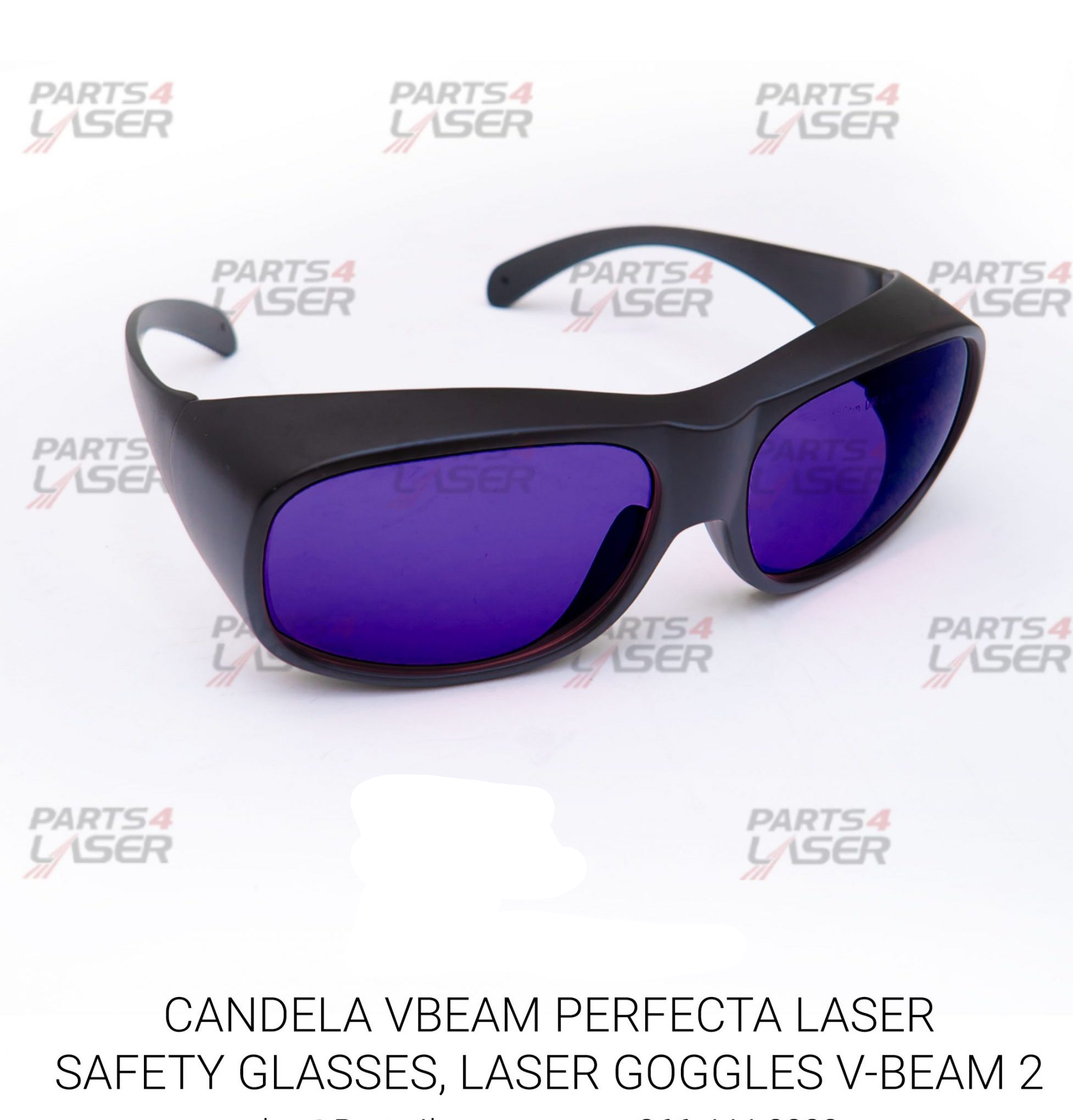CANDELA VBEAM PERFECTA LASER SAFETY GLASSES, LASER GOGGLES V-BEAM 2 590NM CAGO3125