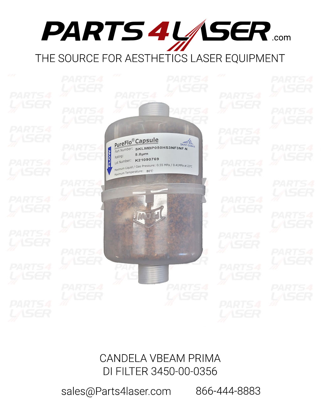 CANDELA VBEAM PRIMA DI FILTER 3450-00-0356 CAFI3698
