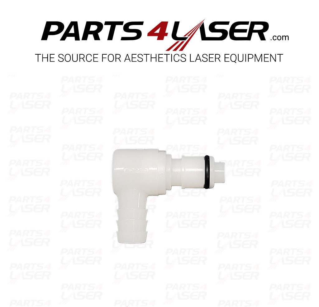 WATER CONNECTOR L SHAPE CONNECTOR FOR CANDELA® GPRO, CANDELA® PRO, CAWC1185, B61