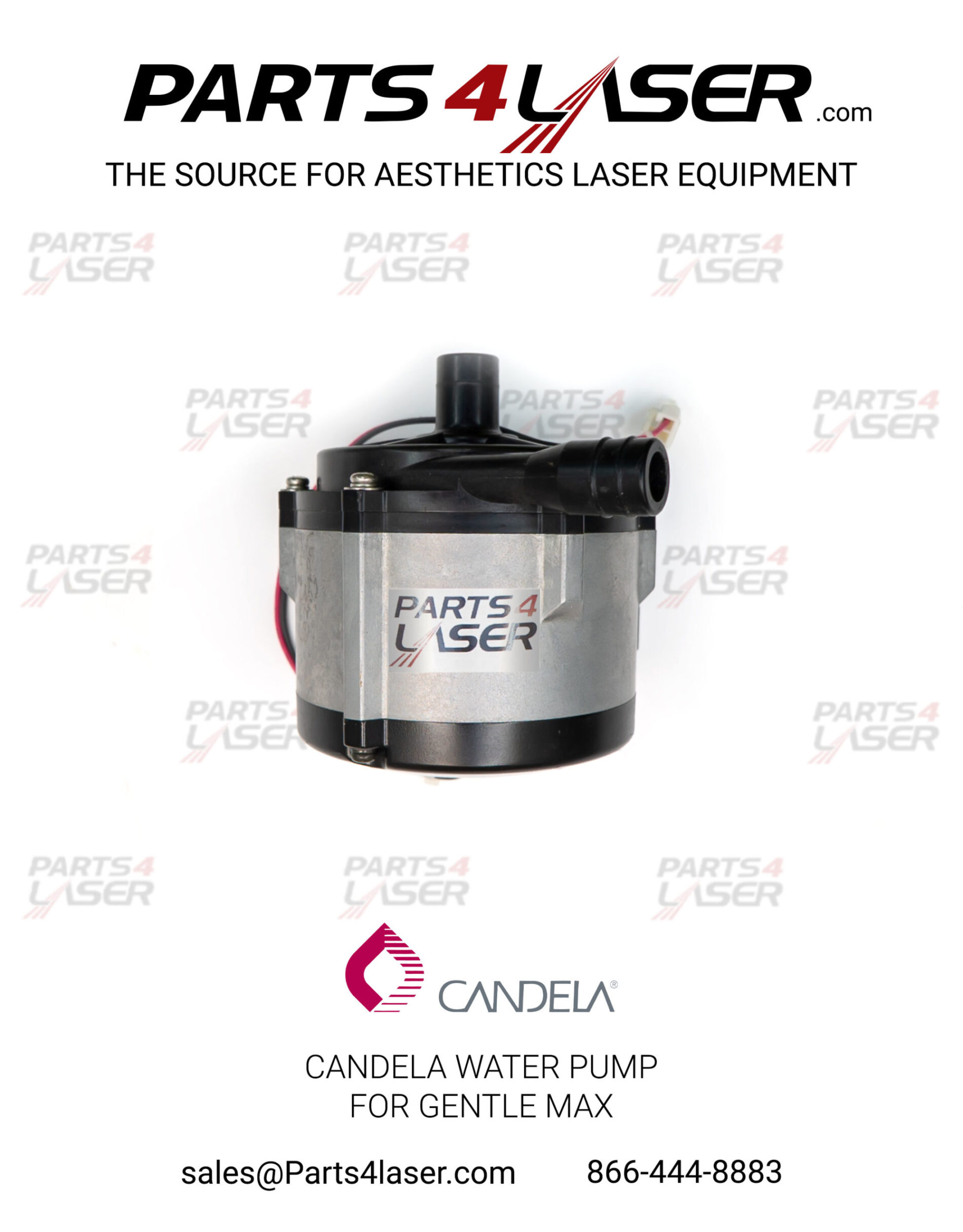 CANDELA WATER PUMP FOR GMAX, GENTLE MAX CAPU1204 - Image 2