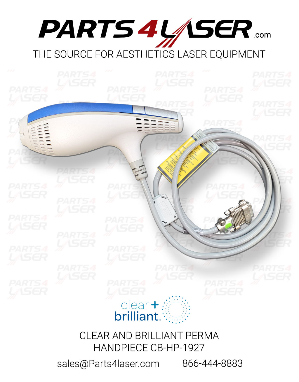 CLEAR AND BRILLIANT PERMA HANDPIECE CB-HP-1927 SOHP3704 - Image 2