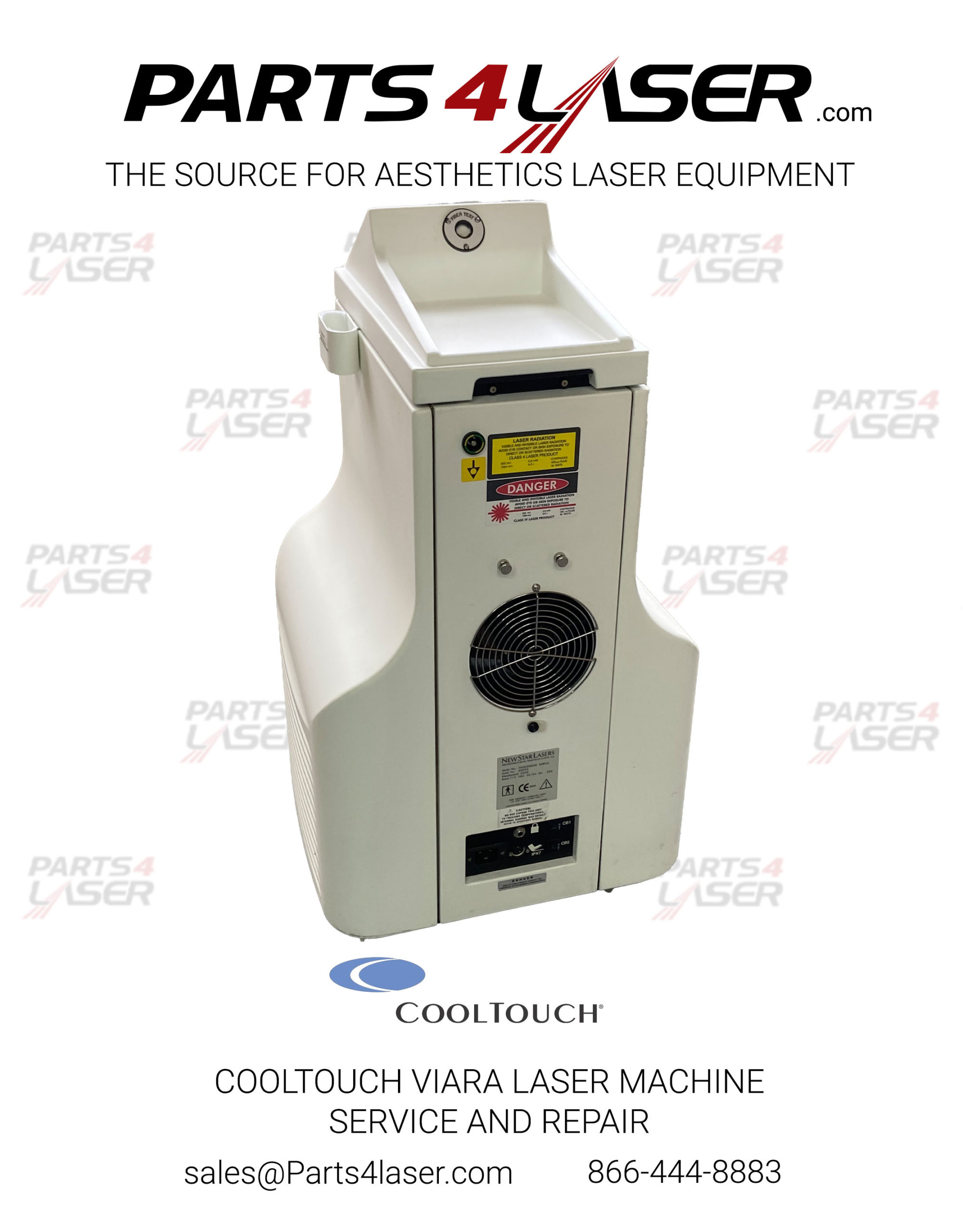 NEW STAR LASERS / COOLTOUCH BREEZE LASER MACHINE PARTS - Image 3