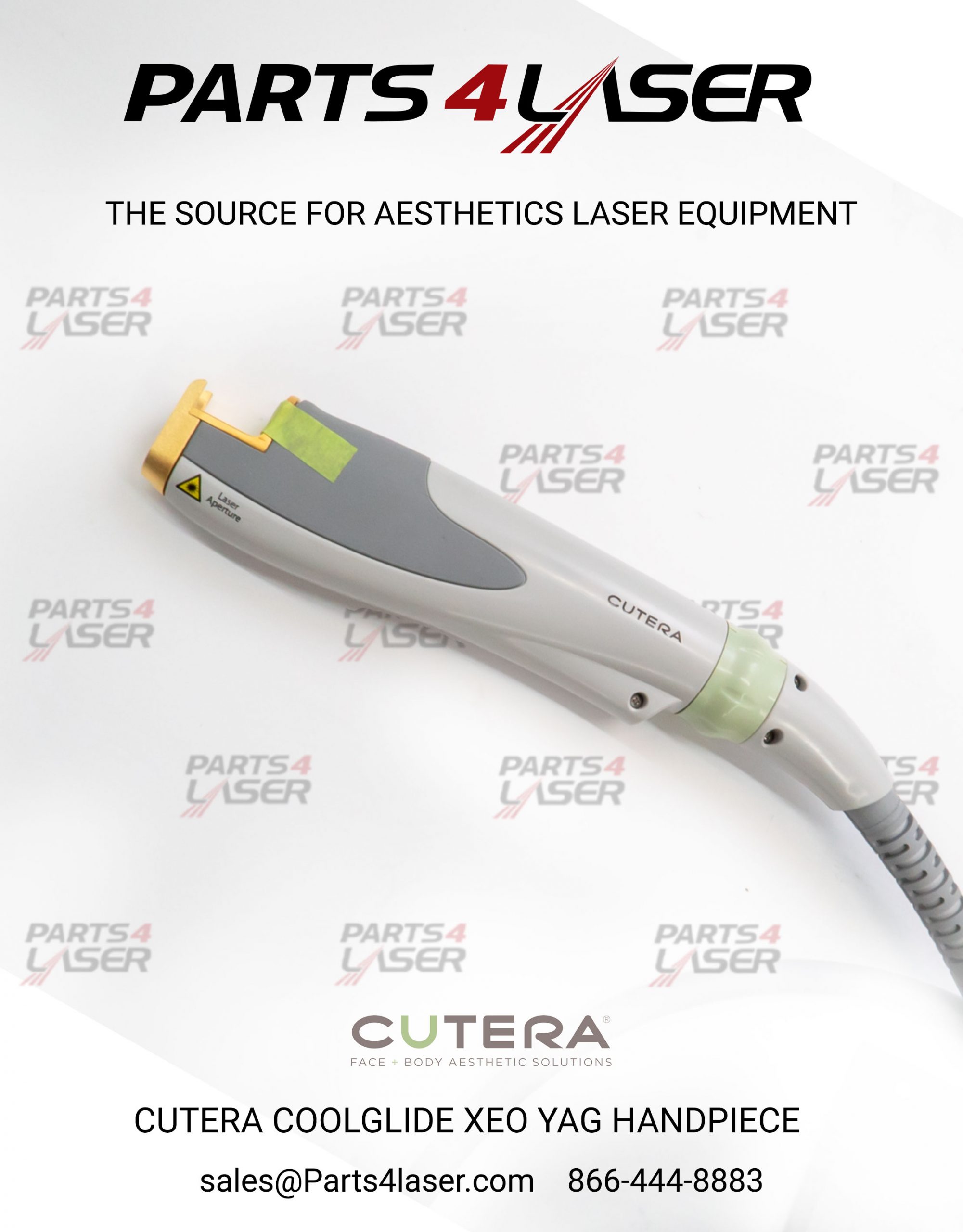 CUTERA COOLGLIDE XEO YAG HANDPIECE CUHP2537 - Image 2