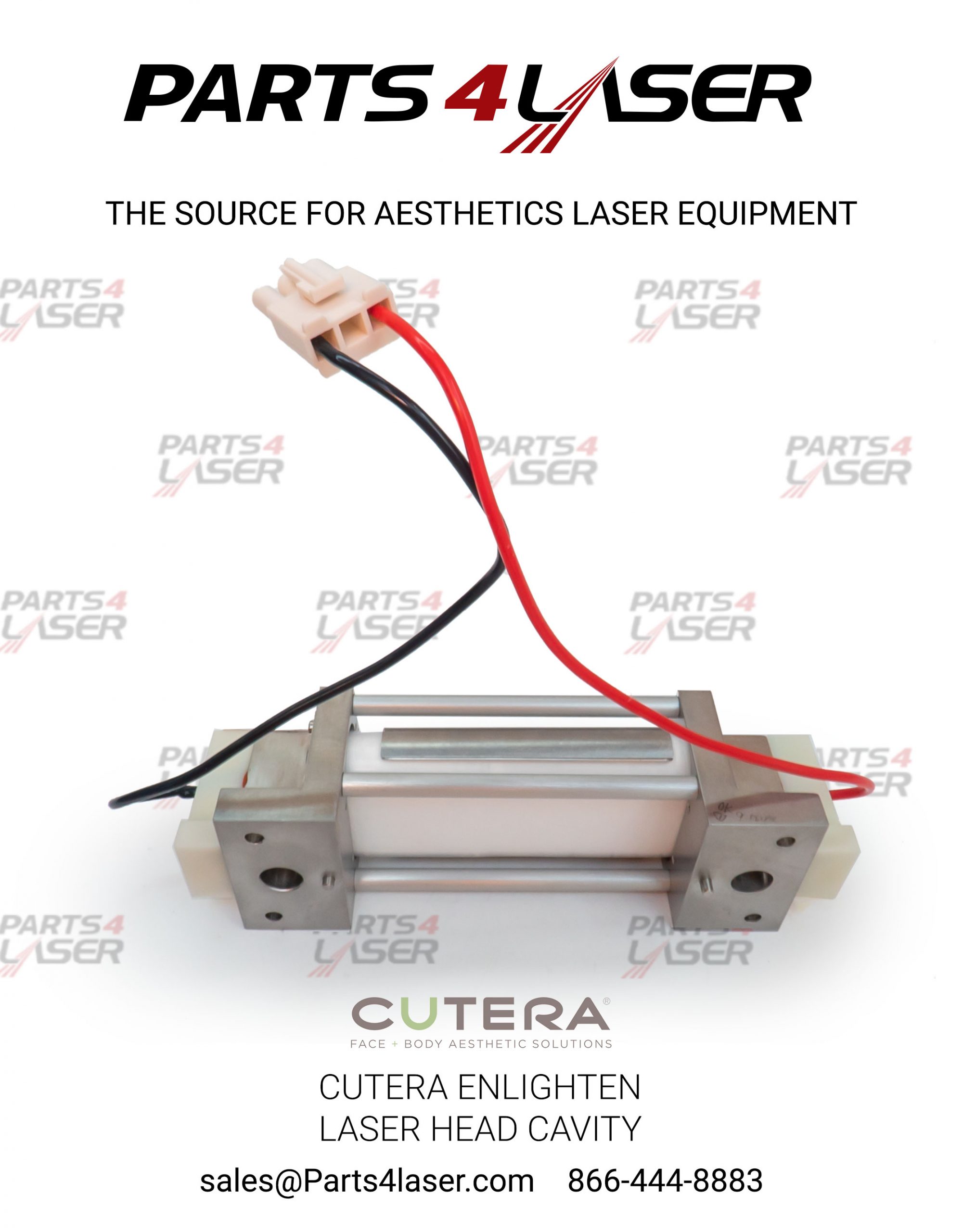 CUTERA ENLIGHTEN TRIPLE BORE FOR LARGE LASER HEAD CAVITY CuCN1660 - Image 5