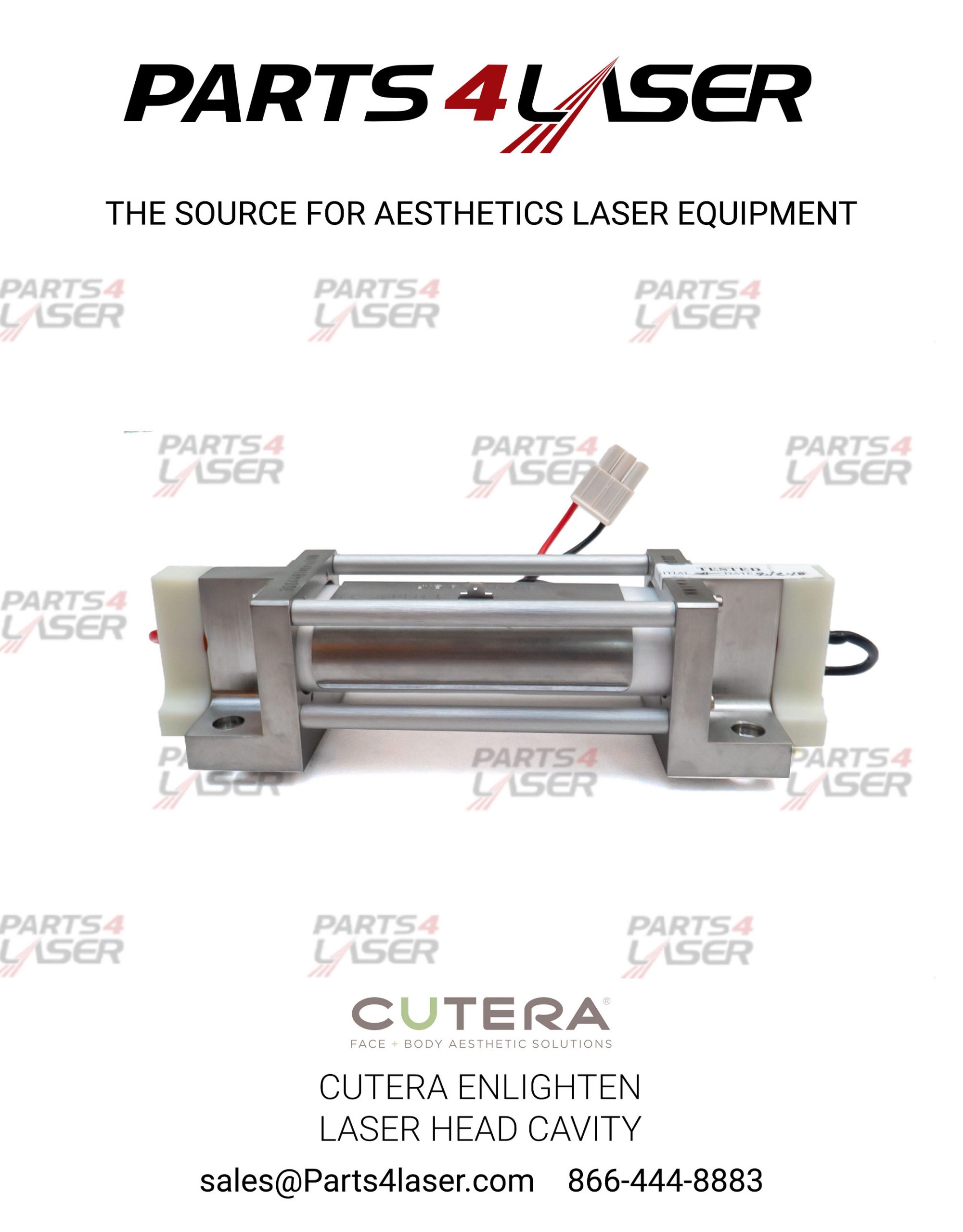 CUTERA ENLIGHTEN TRIPLE BORE FOR LARGE LASER HEAD CAVITY CuCN1660 - Image 4
