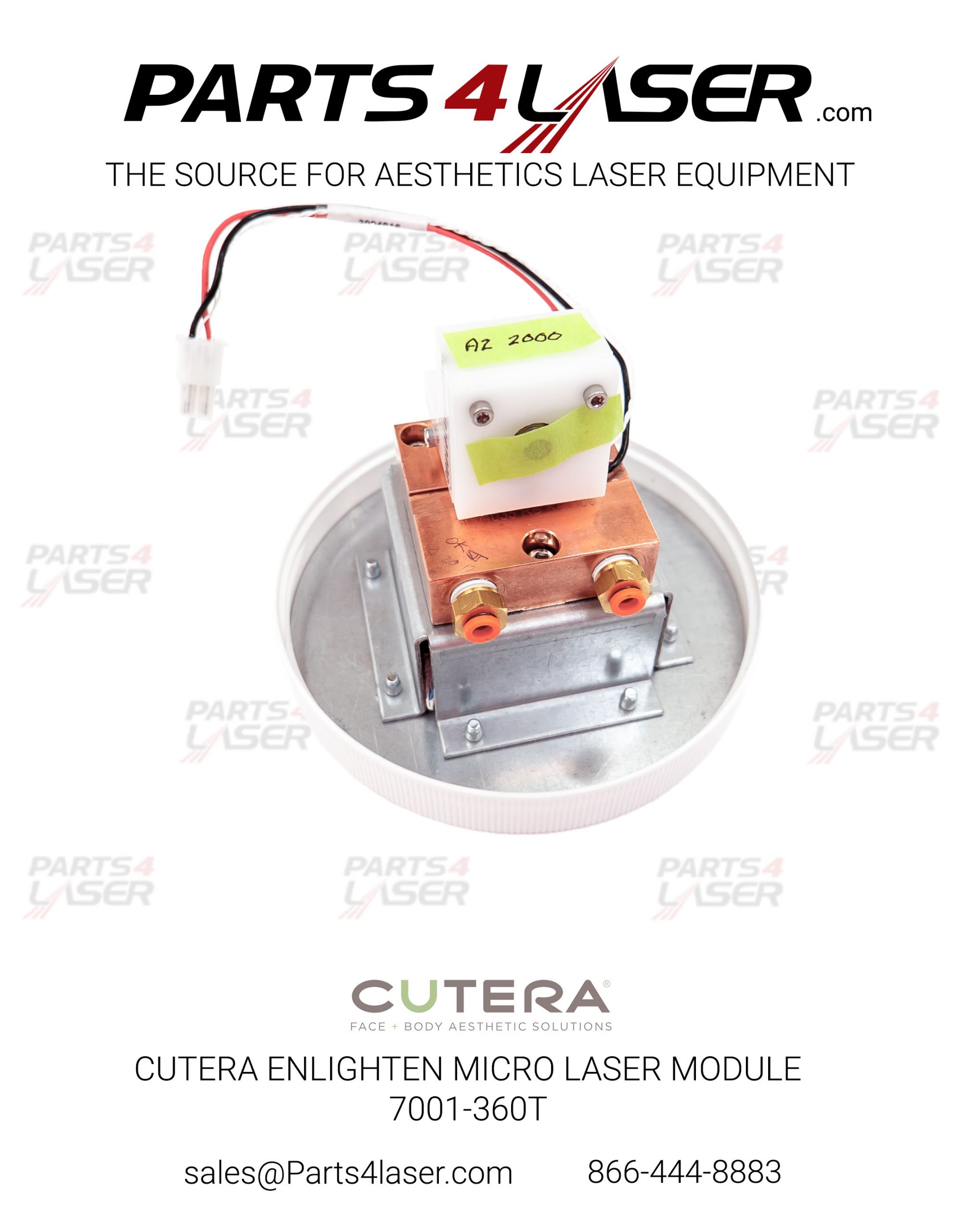 CUTERA ENLIGHTEN MICRO LASER MODULE 7001-360T MICROLASE CUCN2876