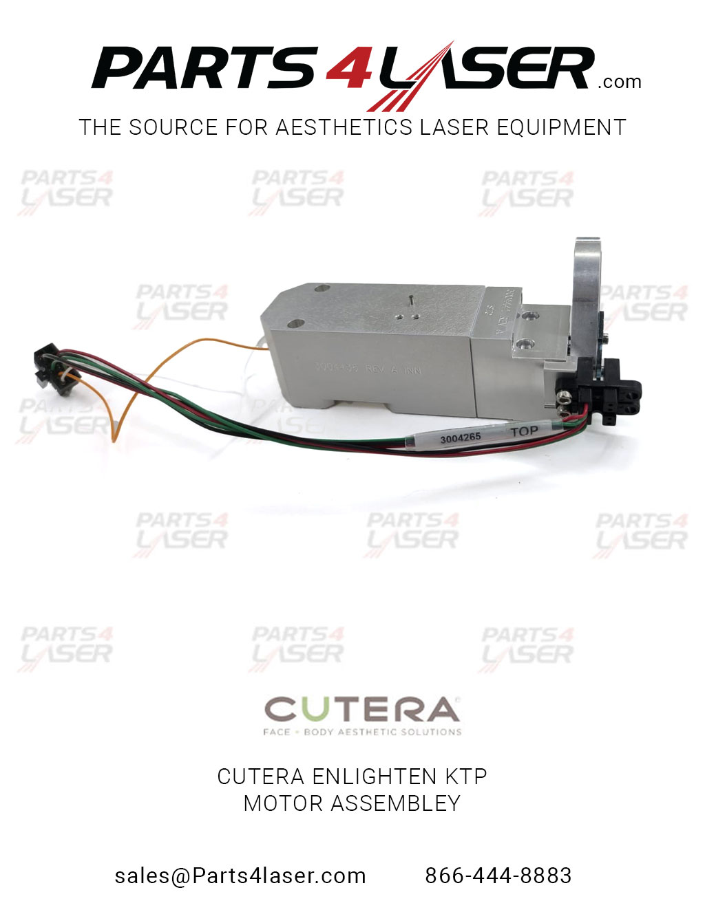 CUTERA ENLIGHTEN KTP MOTOR ASSEMBLY CUOP3183 - Image 2