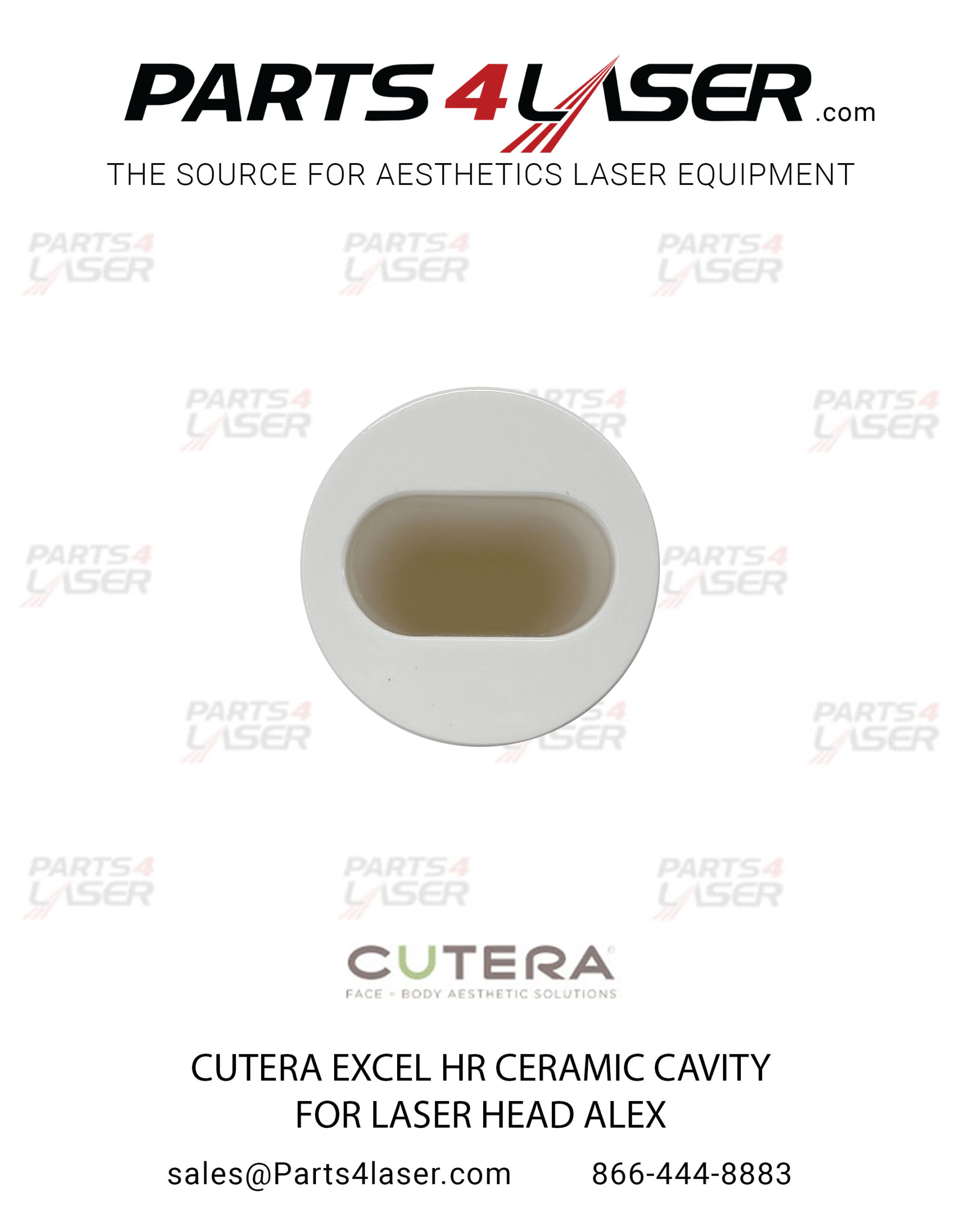 CUTERA EXCEL HR , XEO CERAMIC CAVITY FOR LASER HEAD YAG, CuCN1665 D23 - Image 3