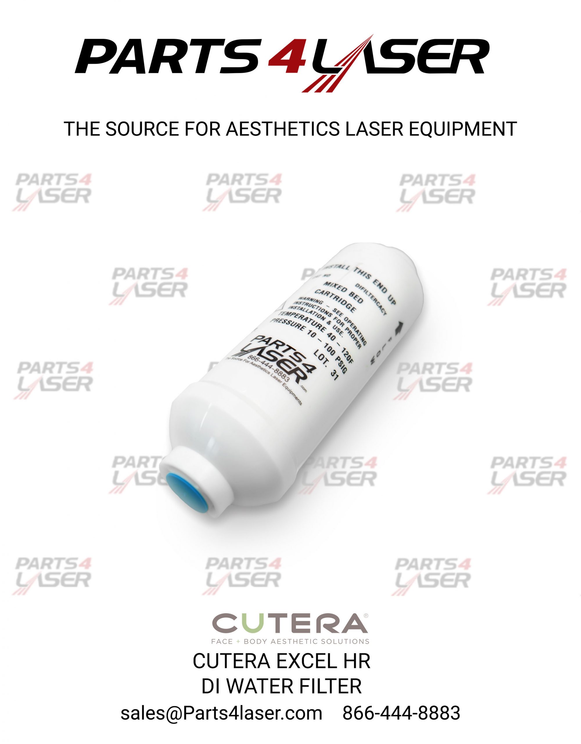 CUTERA EXCEL HR DI WATER FILTER, CUTERA EXCEL HR FILTER CUFI1608, B39