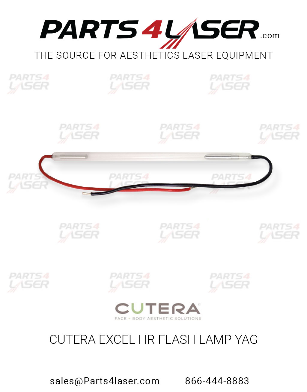 CUTERA EXCEL V , EXCEL V+ FLASH LAMP YAG CUFL2542